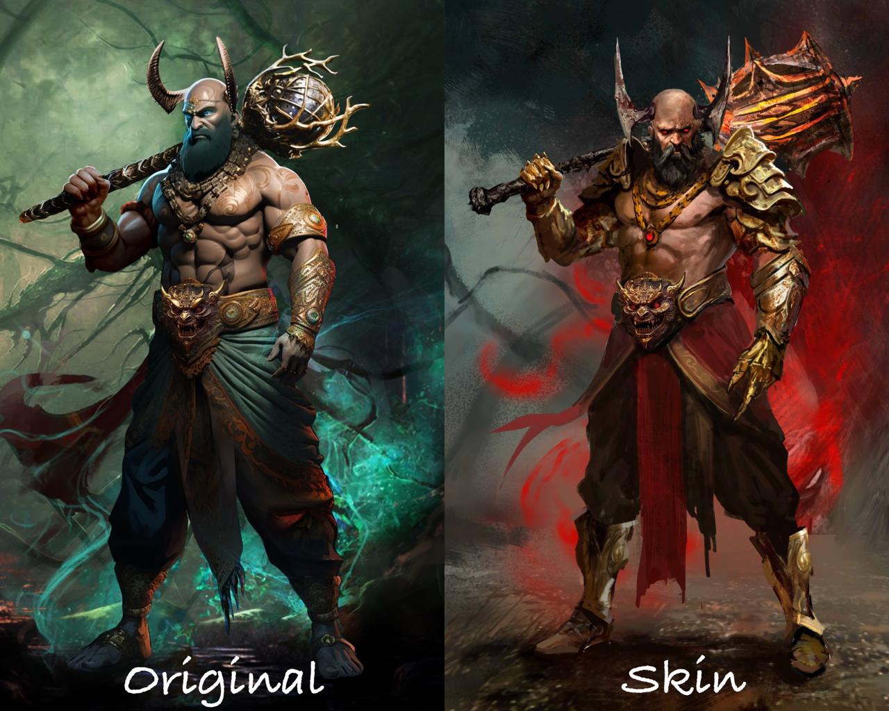 Maya Immortals concept art — immortal 13