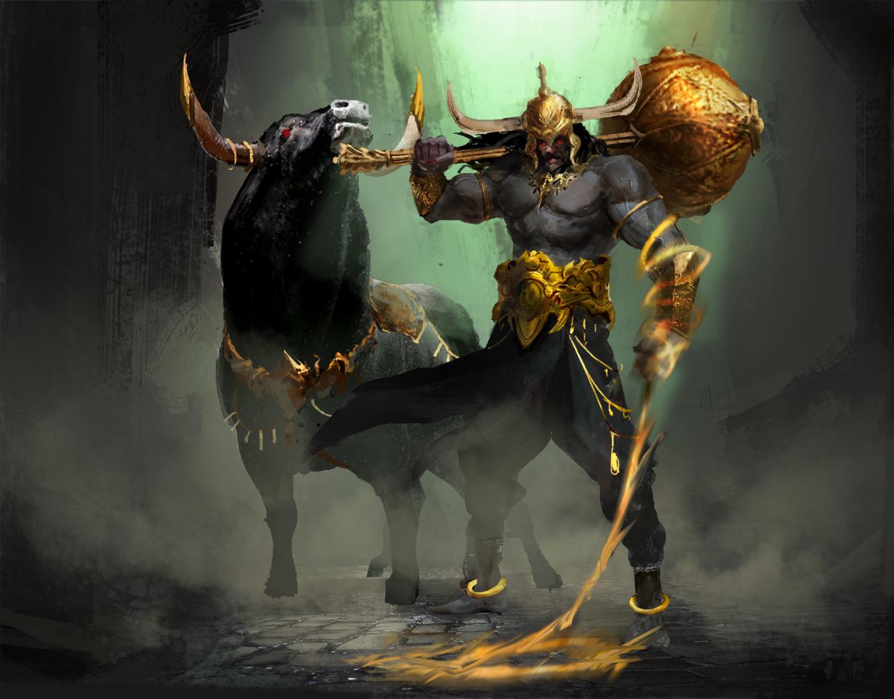 Maya Immortals concept art — immortal 17