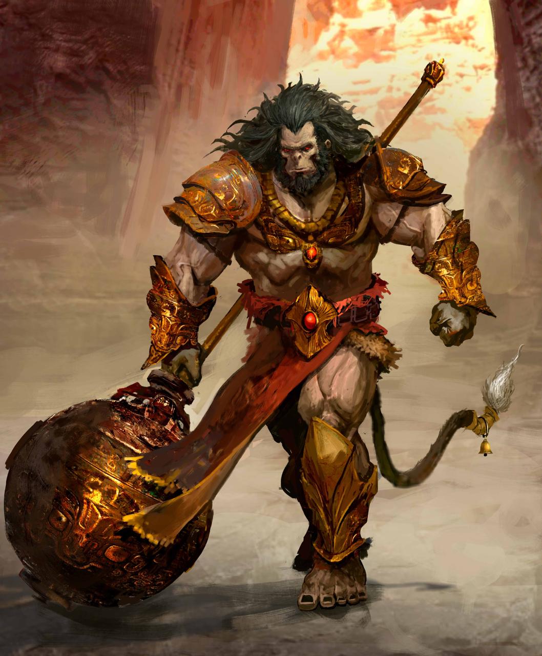 Maya Immortals concept art — immortal 33